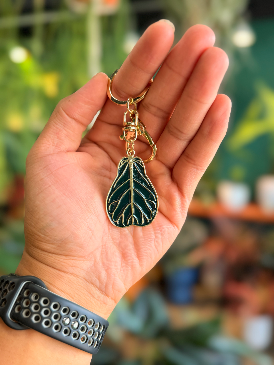 Fiddle Leaf Fig Key Chain